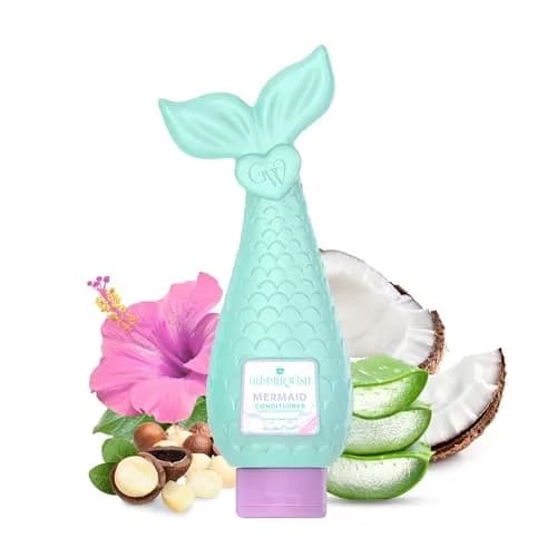 Glimmer Wish Mermaid Kids Conditioner 12 Fl Oz | Paraben & Sulfate Free, Tropical Beach Scent, Strong & Smooth Hair thumbnail 1