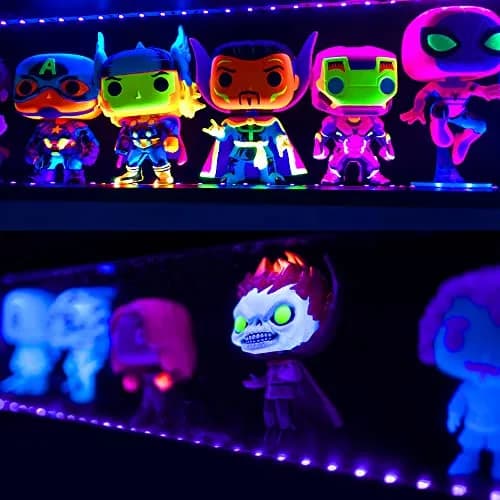 GREENIC USB Black Light Strip 6.6ft | 10W UV LED for Halloween & Party thumbnail 8