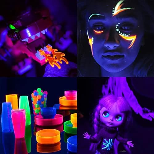 GREENIC USB Black Light Strip 6.6ft | 10W UV LED for Halloween & Party thumbnail 9