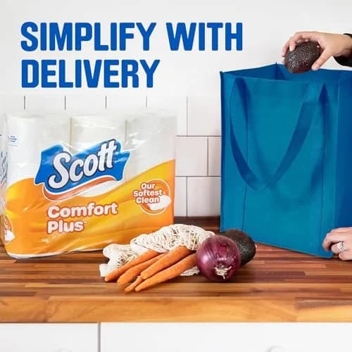Scott Comfort Plus Toilet Paper, 1-Ply, White, 462 Sheets/Roll | Designed for Comfort & Strength thumbnail 7