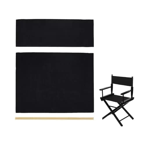 Khakho Director Chair Canvas Replacement Seat & Back Kit | 54x41cm (21.3x16.1") Seat, 53x20cm (20.9x7.9") Back thumbnail 1