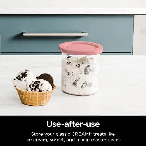 Ninja CREAMi XL 2 Pack Pints with Lids | Store & Make Frozen Treats at Home thumbnail 4