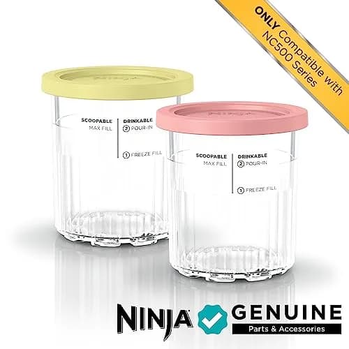 Ninja CREAMi XL 2 Pack Pints with Lids | Store & Make Frozen Treats at Home thumbnail 2