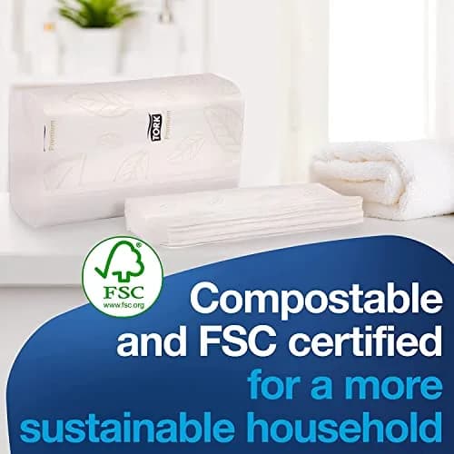 Tork Xpress Soft Multifold Hand Towel Dispenser with 2160 White Towels | Premium Quality, 16 Packs of 135 thumbnail 7