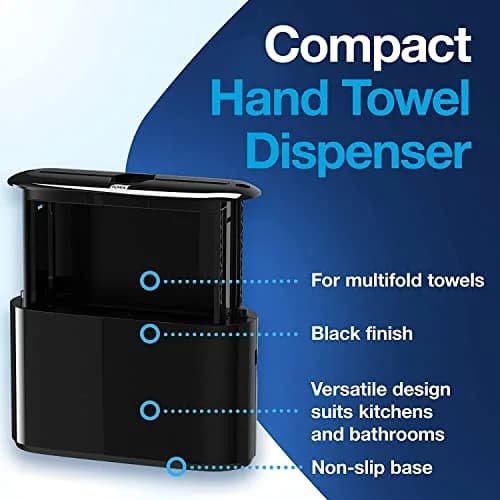 Tork Xpress Soft Multifold Hand Towel Dispenser with 2160 White Towels | Premium Quality, 16 Packs of 135 thumbnail 8