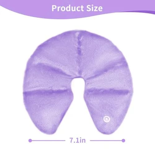 CONBELLA Hot Cold Gel Bead Breast Therapy Pack 17cm (6.69in) | Therapeutic Relief for Breastfeeding Mothers thumbnail 6