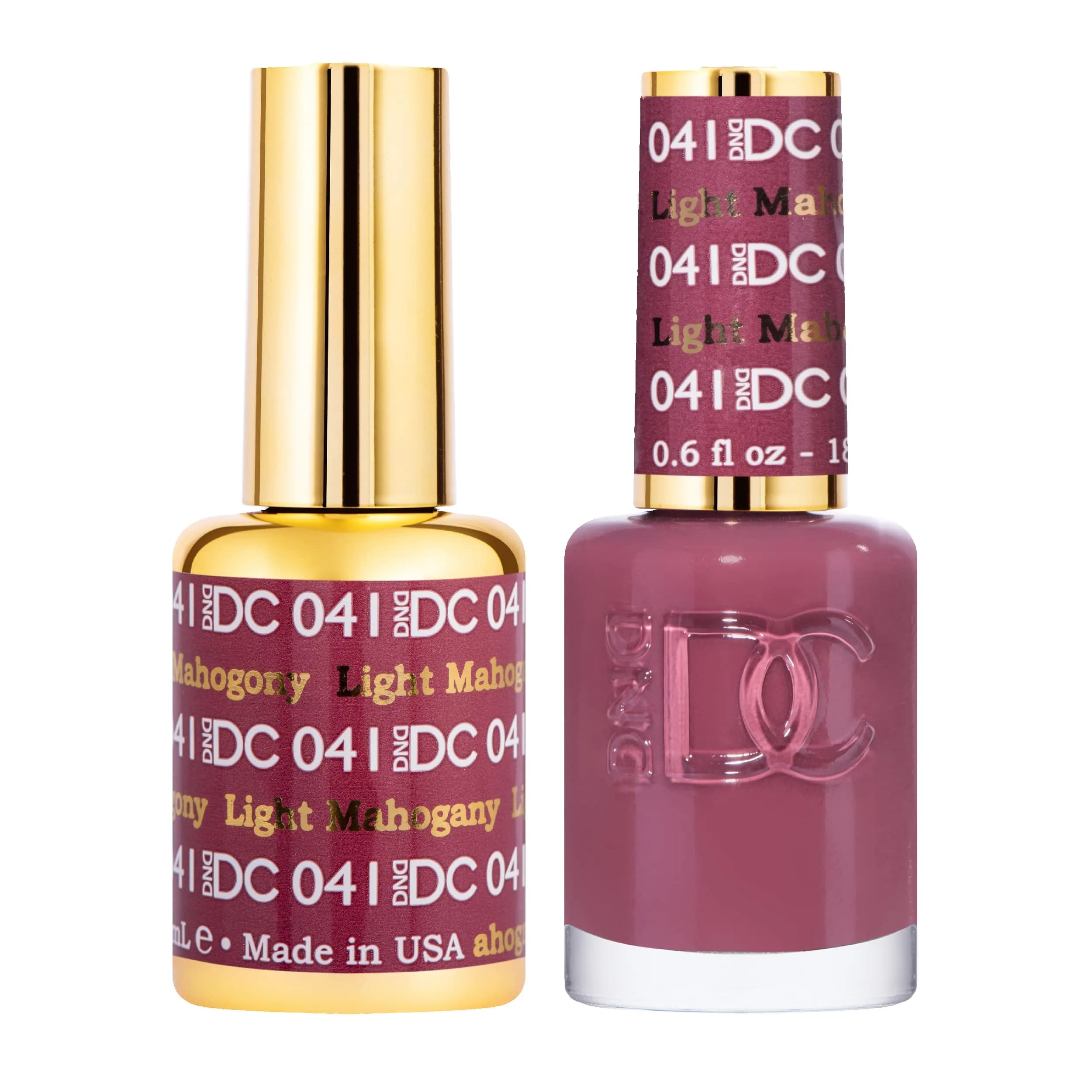DAISY DND DC Gel Polish Set, Red Collection, 0.5 Fl Oz | Chip-Free Long-Lasting Nail Polish