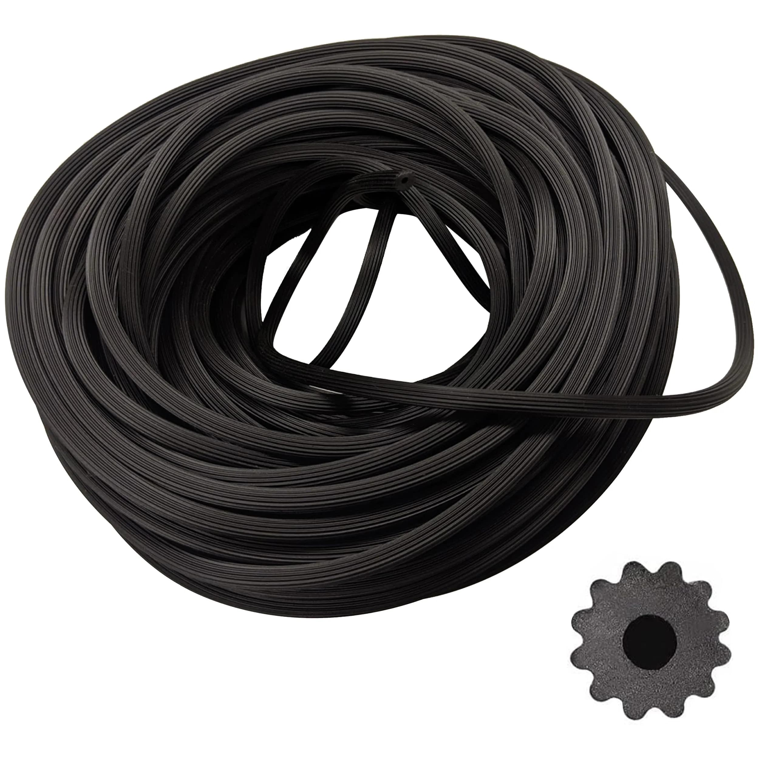 FINE PRODUCT SUPPLY Screen Spline 0.125" | Durable Vinyl, 100ft Roll for Window & Door Mesh