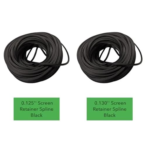 FINE PRODUCT SUPPLY Screen Spline 0.125" | Durable Vinyl, 100ft Roll for Window & Door Mesh thumbnail 8