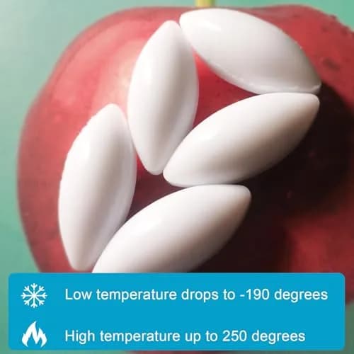 BBTCTY Magnetic Stirrer Stir Bars 15X35 mm Olive Shape | Chemically Inert, 5 PCS, USA Import thumbnail 4