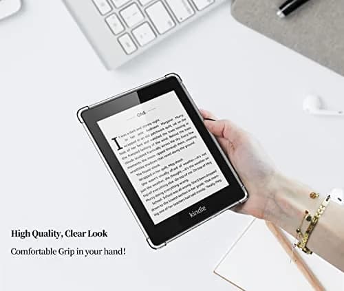 KEEXYICC Clear Case for 6.8" Kindle Paperwhite 11th Gen 2021 & Signature Edition | Slim Protective TPU Back Cover with Bumper Corners thumbnail 10