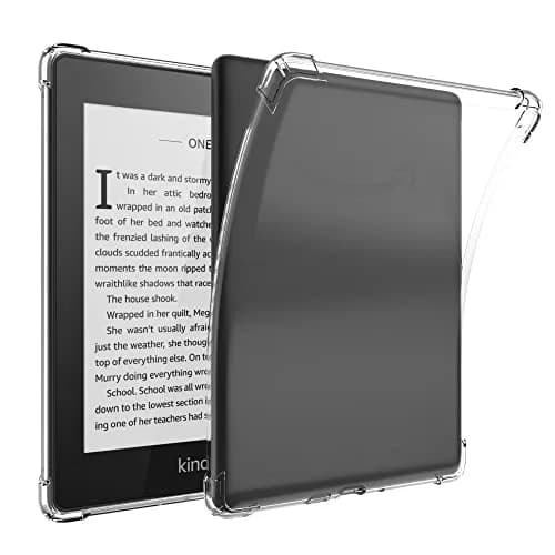 KEEXYICC Clear Case for 6.8" Kindle Paperwhite 11th Gen 2021 & Signature Edition | Slim Protective TPU Back Cover with Bumper Corners thumbnail 9