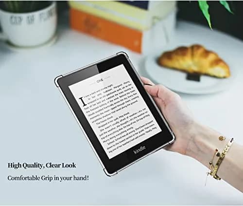 KEEXYICC Kindle Paperwhite 10th Gen Transparent Cover | Ultra-Thin Silicone Shell with Thick Corners thumbnail 7