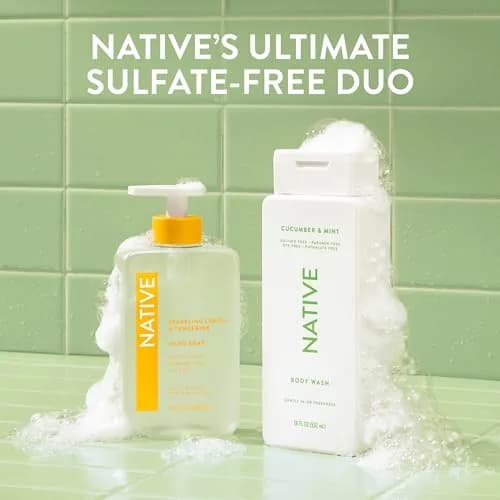 Native Body Wash Cucumber & Mint 1065ml (36 Fl Oz) | Gentle & Hydrating for All Skin Types thumbnail 8