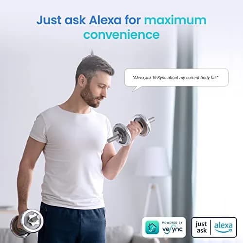 Etekcity Smart Scale for Body Weight, BMI, Body Fat, Bluetooth, Blue | FDA Approved Weigh Scale thumbnail 9