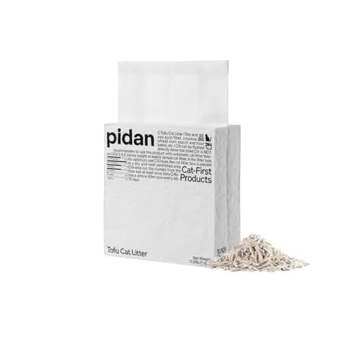 pidan Tofu Cat Litter Clumping, Flushable, Plant Based 5.3lb | Ultra Absorbent & Dust-Free thumbnail 1