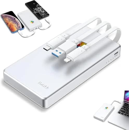 iDiskk 2TB External Hard Drive for iPhone & Android | 2TB Phone Backup Storage thumbnail 1