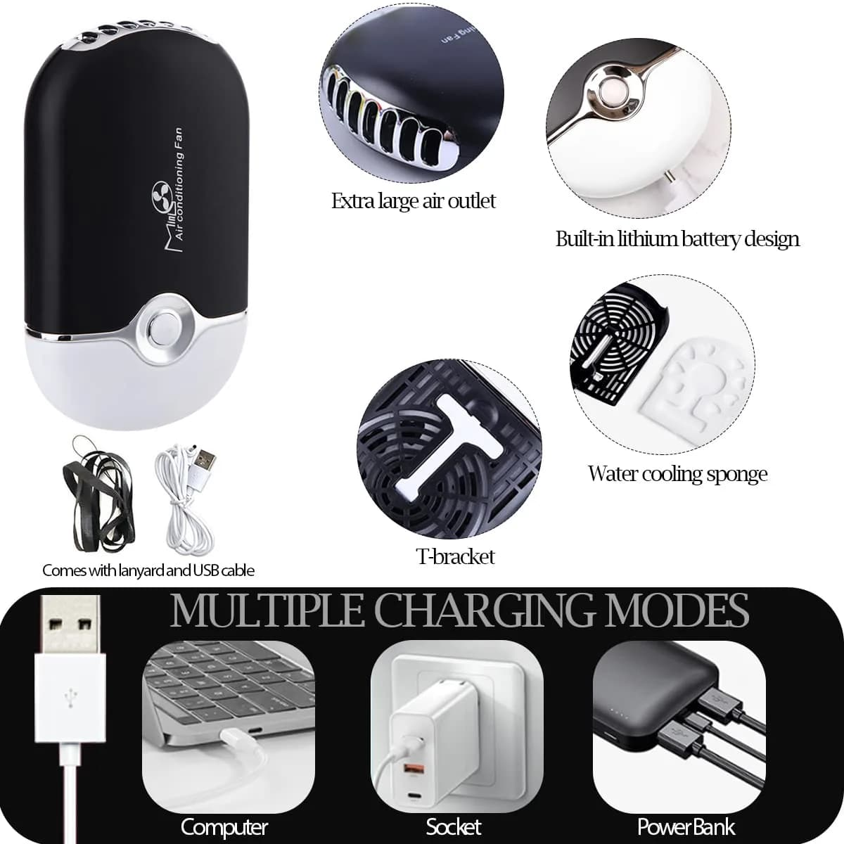 QUKLOGEN Professional Eyelash Extension Kit with D Curl Lashes & USB Fan Dryer | 268 pcs - view 6