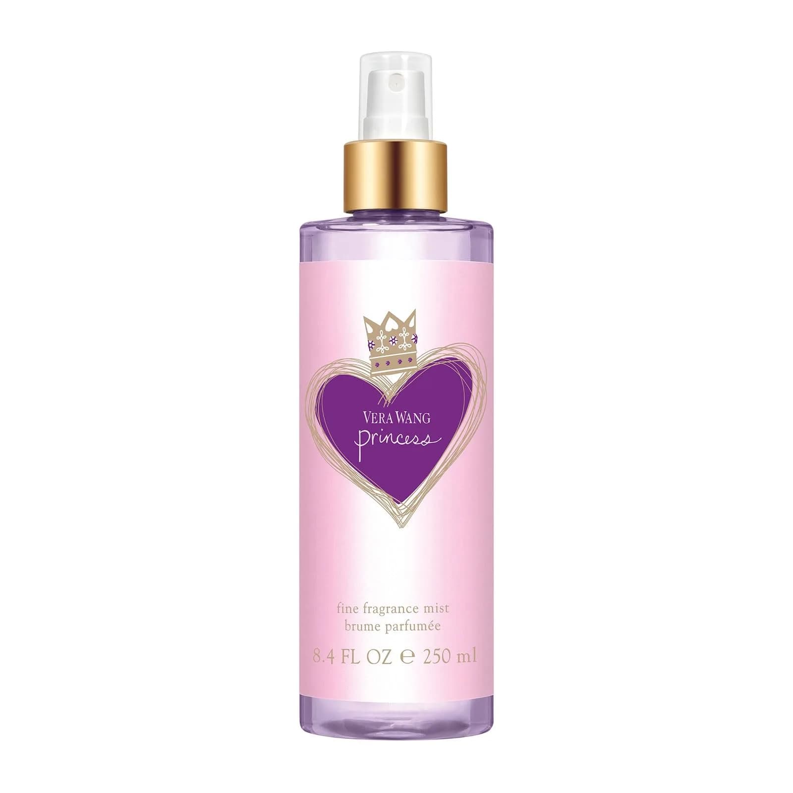 Vera Wang Princess Hair and Body Mist 250ml (8.4 Fl Oz) | Citrus-Forward Fragrance for Youthful Femininity