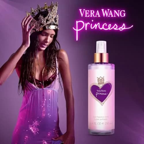 Vera Wang Princess Hair and Body Mist 250ml (8.4 Fl Oz) | Citrus-Forward Fragrance for Youthful Femininity thumbnail 3