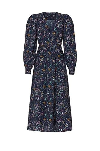 Derek Lam Collective Blue Floral Dress 52 | Elegant Floral Midi for Women thumbnail 2