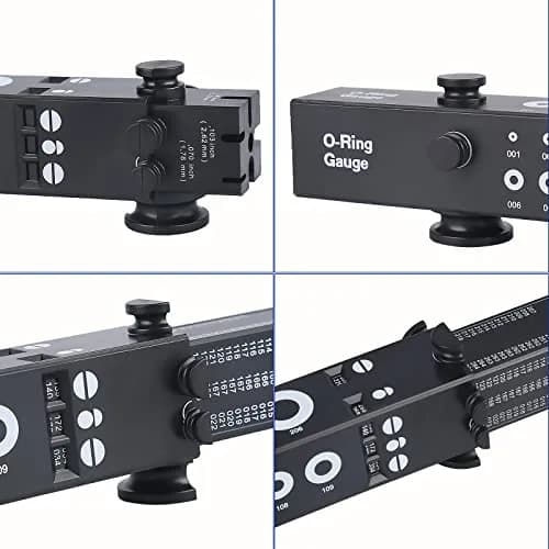 BUSY-CORNER Telescoping O-Ring Gauge for AS568/BS1806 Standards | Measures ID, OD, Thickness Up to 13" ID thumbnail 2