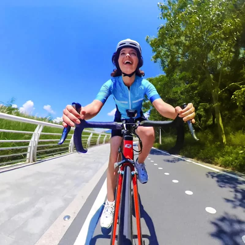 Insta360 Invisible Bike Handlebar Mount for ONE X2/X3/RS, Black | Carbon Fibre Extension Pole & Universal Mounts thumbnail 8