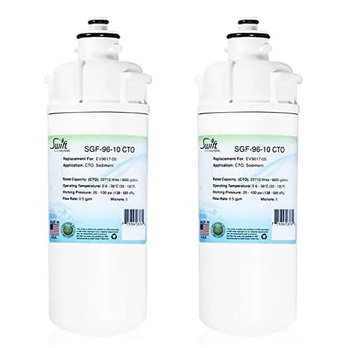Swift Green Filters SGF-96-10 CTO Compatible Commercial Water Filter Cartridge 2 Pack | Reduces VOCs & Odor thumbnail 1