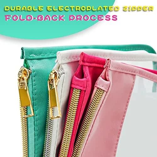 LOKFAR Cosmetic Bag 30cm x 23cm | Waterproof Nylon Makeup Toiletry Pouch thumbnail 6