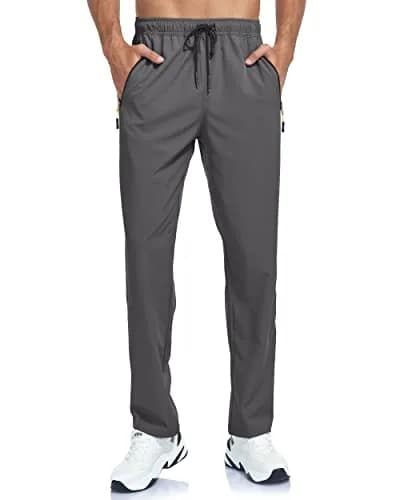 GAXIDES Mens Hiking Pants Lightweight Quick Dry Waterproof 2XL | Breathable, UPF 50+ with Zipper Pockets thumbnail 2
