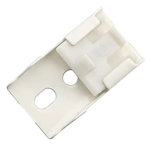 MEETOOT 12pcs Curtain Track Mounting Bracket White Ceiling Mount Brackets 36mm Support Load 3kg thumbnail 4