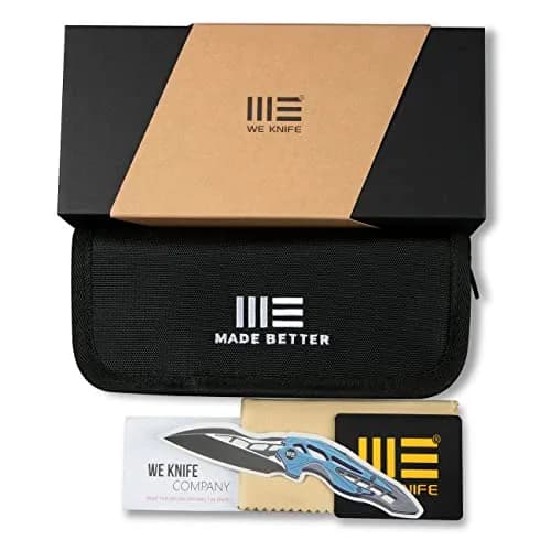 WeKnife WE210314 Vision R Superlock Bronze | 4.5" Closed, CPM-20CV Blade, Titanium Handle thumbnail 9
