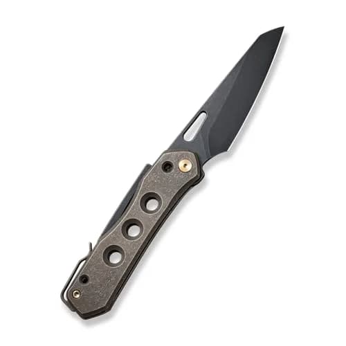 WeKnife WE210314 Vision R Superlock Bronze | 4.5" Closed, CPM-20CV Blade, Titanium Handle thumbnail 2