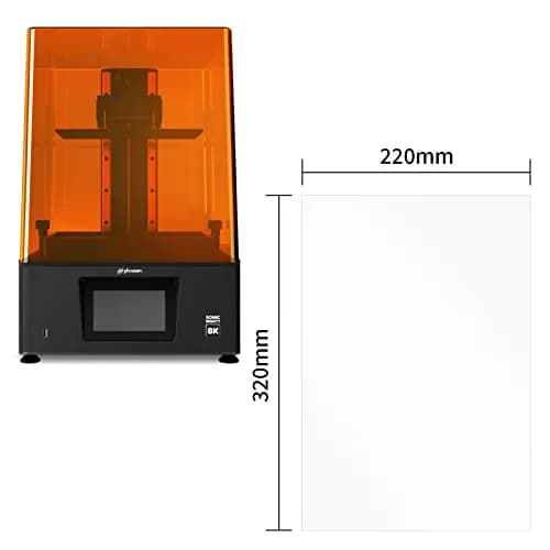 Chitu Systems FEP Film Release Films 320x220mm (3-Pack) | For 10.1-10.3 Inch LCD 3D Printers thumbnail 3