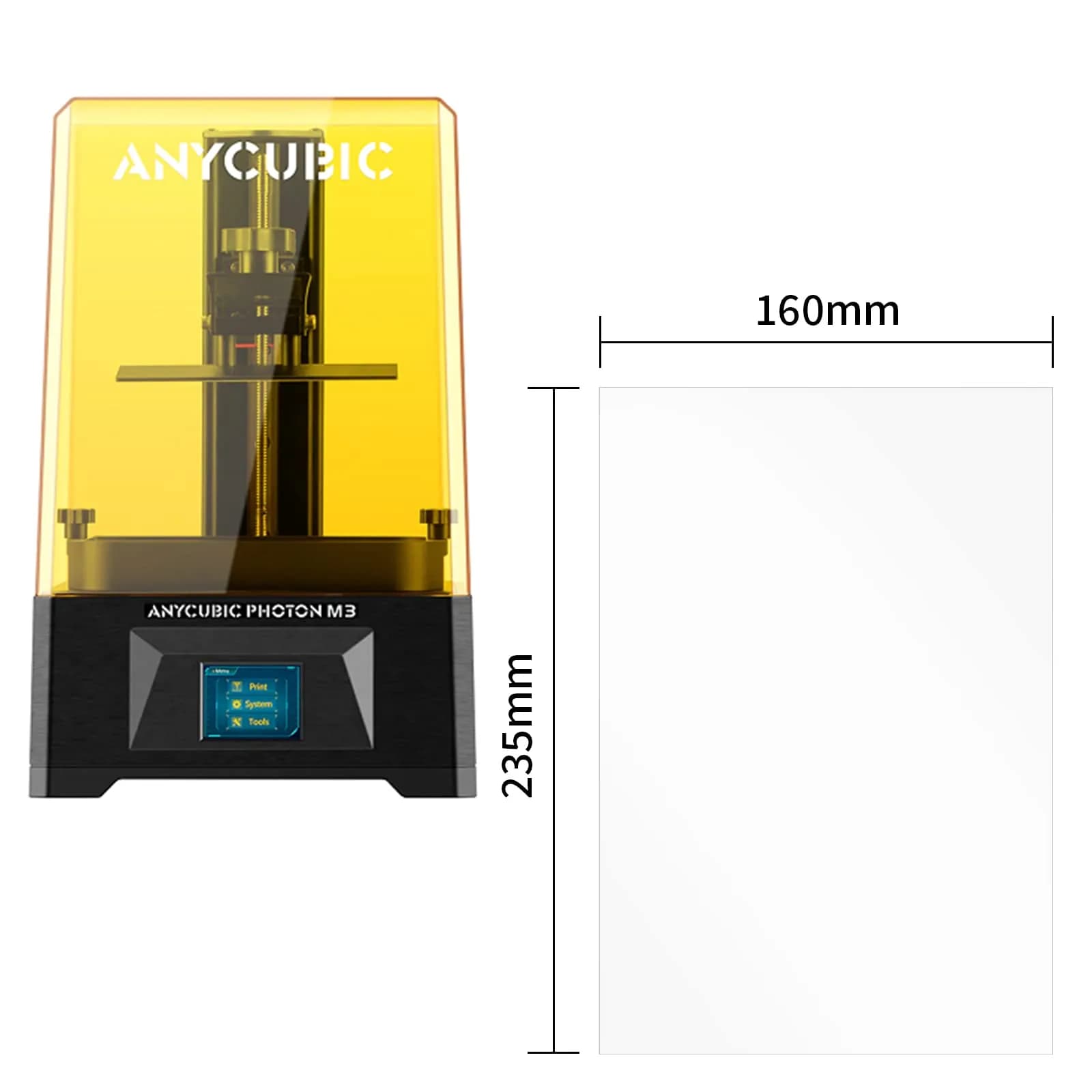 Chitu Systems FEP Film Release Films for 3D Printers | 235x160mm, 0.15mm Thickness, 3-Pack - view 2