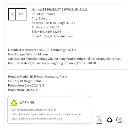 Chitu Systems FEP Film Release Films for Photon M3 Max 13.6" 7K 3D Printer | 390x260mm (15.35x10.24 in) 0.1mm Thickness, 3-Pack thumbnail 6