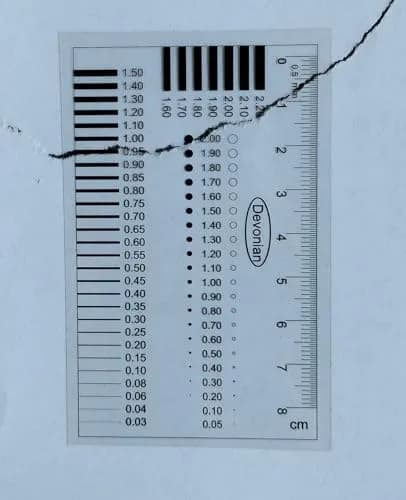 Devonian 5-Pack High-Precision Transparent Crack Width Gauge | Accurate Surface Defect Measurement (0.01 mm) thumbnail 3