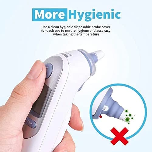 mozeeda 800 Pack Disposable Ear Thermometer Probe Covers | Protects Lens & Ensures Accuracy thumbnail 5