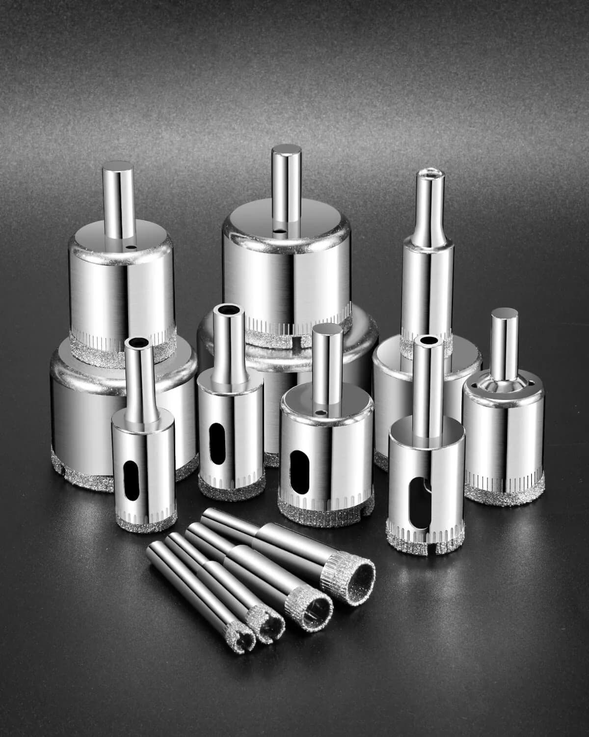 Semderm Diamond Hole Saw Drill Bit Set 15 PCS (6 mm - 50 mm) | For Tile, Glass, Granite, Stone - view 6