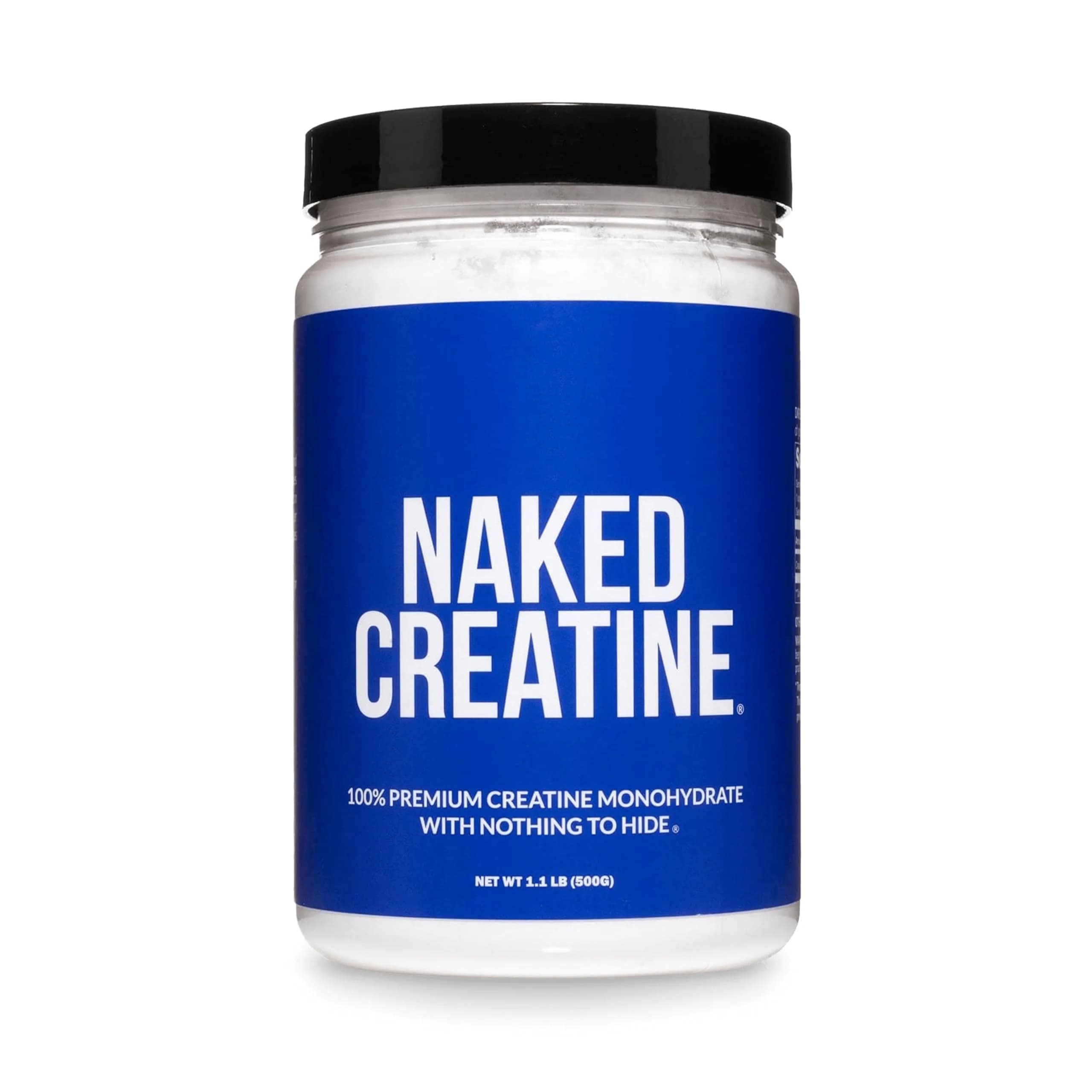 NAKED Creatine - Strawberry Flavored Creatine Monohydrate, 90 Servings, Vegan, Non-GMO, Gluten Free, Soy Free — Unflavored / 100 Servings