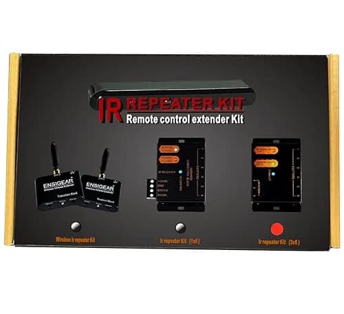Ensigear IR Repeater Kit 4m Black | IR Signal Extender for TV & AV Devices thumbnail 6