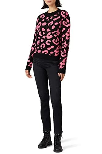 Line + Dot Civet Sweater Crew Neck Cotton & Polyester | Multicolored, Large thumbnail 1