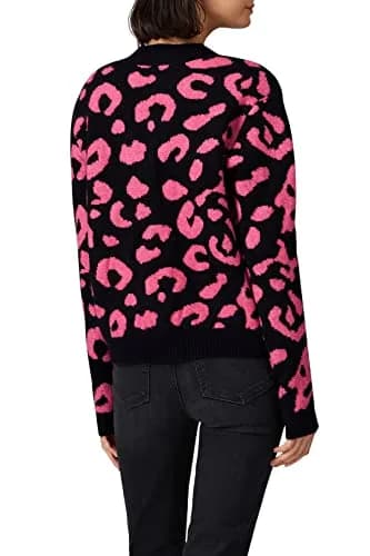 Line + Dot Civet Sweater Crew Neck Cotton & Polyester | Multicolored, Large thumbnail 4