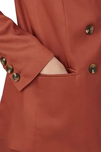 Sweet Baby Jamie Blazer Medium | Classic Double-Breasted Rust Suiting (70-120 chars) thumbnail 5
