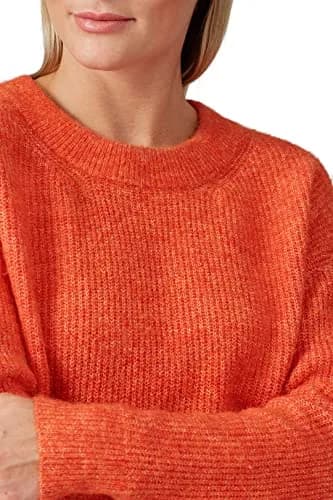 Heartloom Esther Sweater Crew Neck Cotton | Slouchy, Autumn Style (21in) thumbnail 5