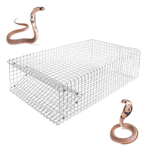 AMZTraps The Amazing Humane Snake Trap (Small) | Reusable, Safe for All Pets, Collapsible thumbnail 1