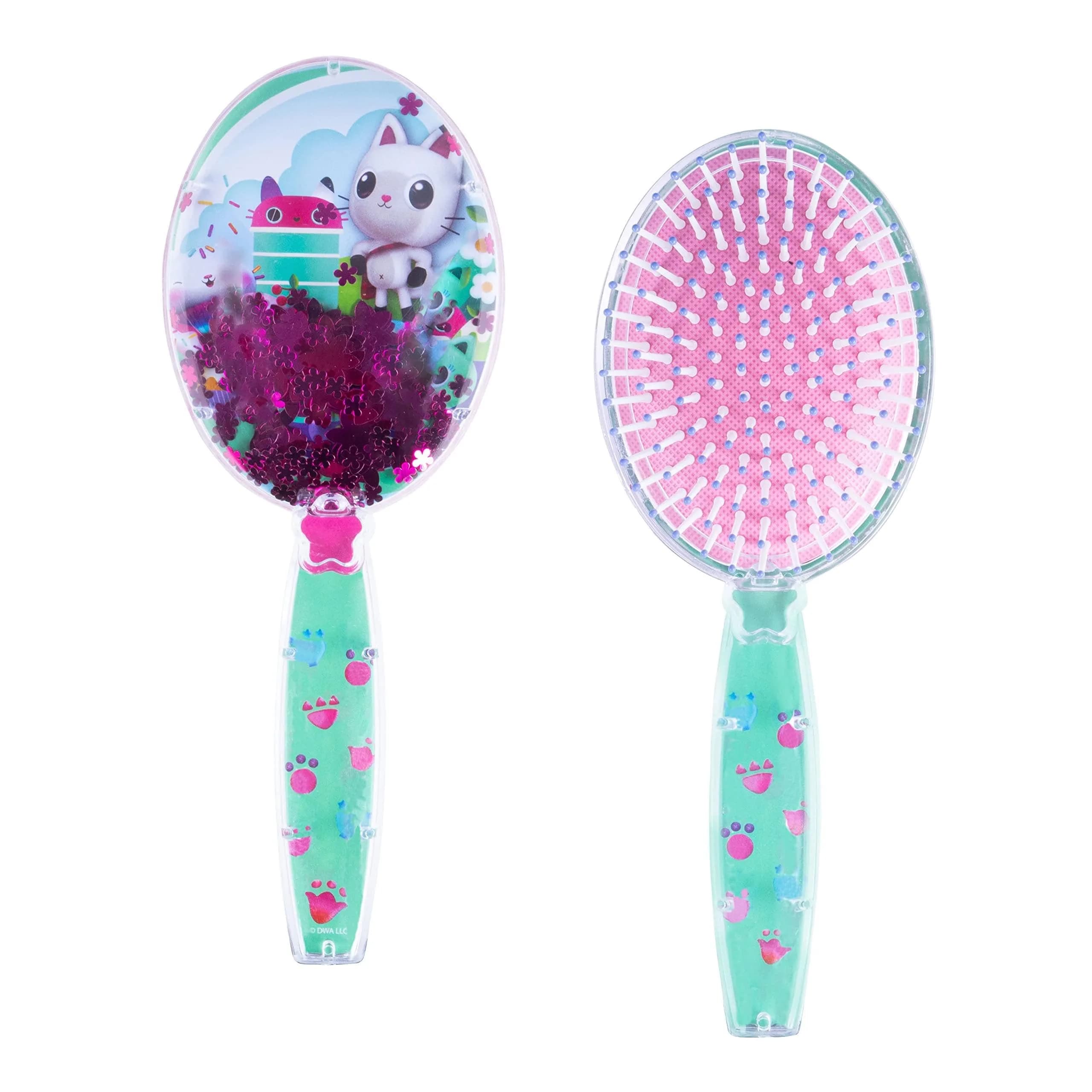 LUV HER Gabby's Dollhouse Confetti Hair Brush | Gentle Detangling Kids Hair Brush Ages 3+ - main product image