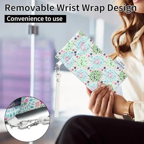Face Shadow Soft Eyeglass Case with Squeeze Top & Wrist Strap | Fits Two Pairs, Microfiber Lined thumbnail 7