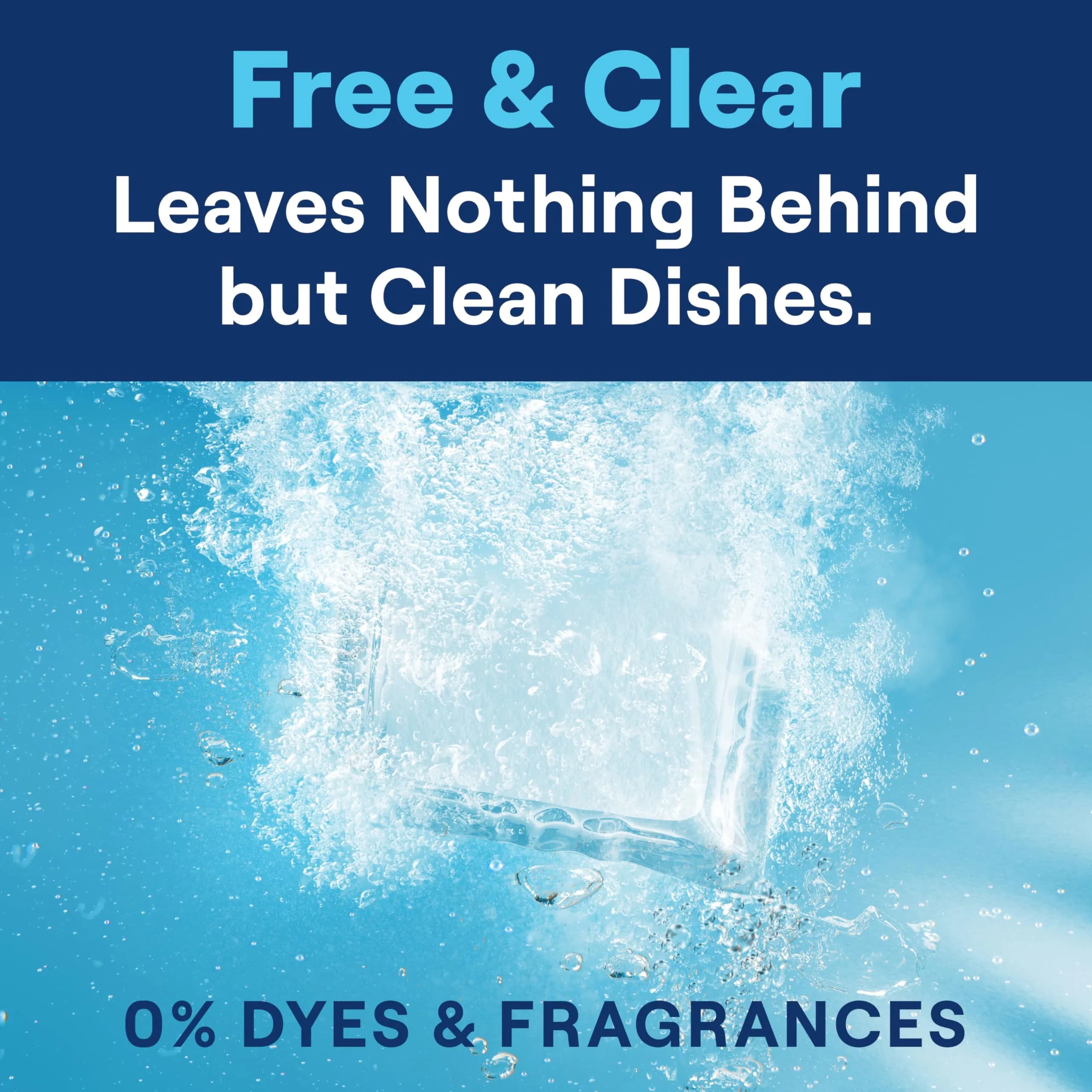 Seventh Generation Free & Clear Dishwasher Detergent Packs 20 Count | USA Imported Unscented Formula - view 5