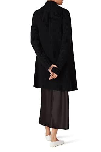 KF/KaufmanFranco Collective Black Knit Sweater Coat | Cozy Pre-Loved Women’s Cardigan (Medium) thumbnail 4
